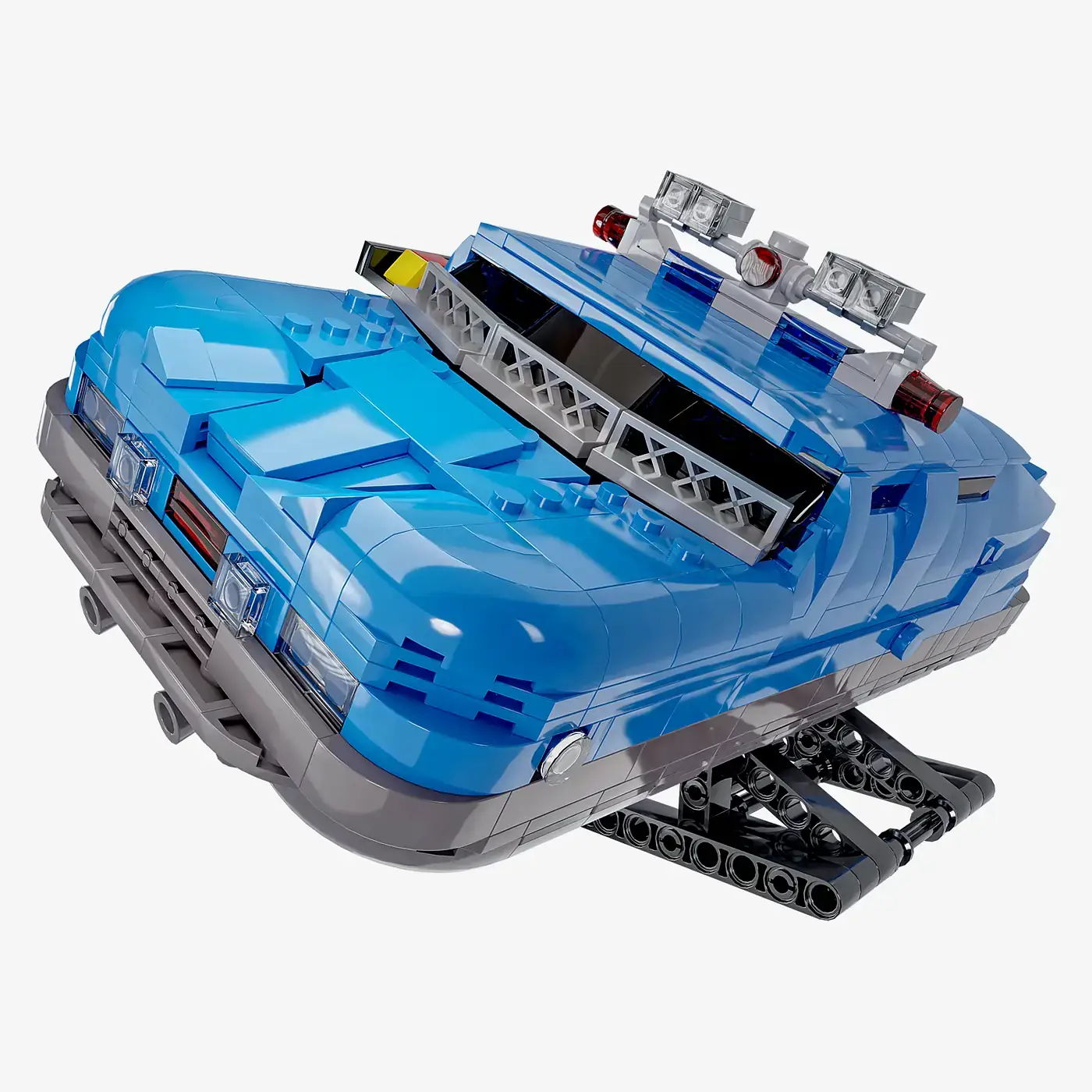BlueBrixx Flying Police Car • Set 105598 • SetDB