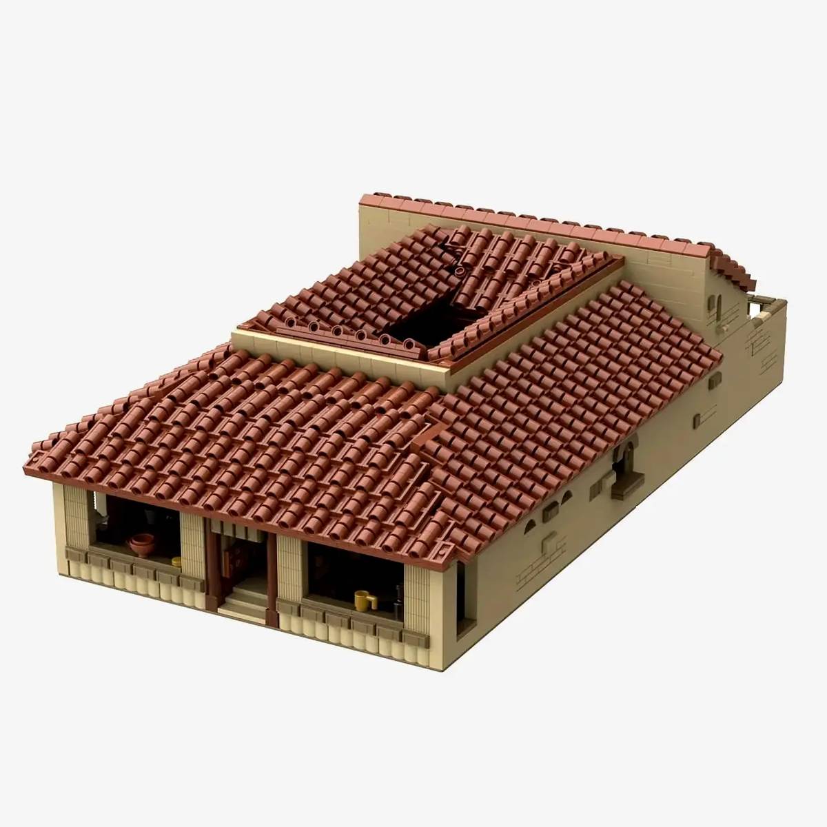 BlueBrixx Römisches Atrium Domus • Set 105651 • SetDB