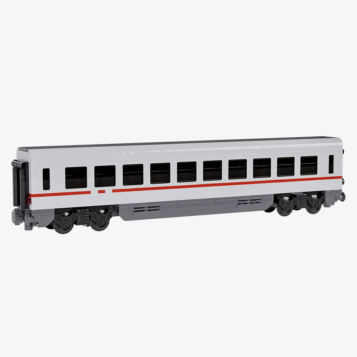 Voiture de passagers blanche et rouge (BB-105659) — Prix et comparaison | Brick Broker