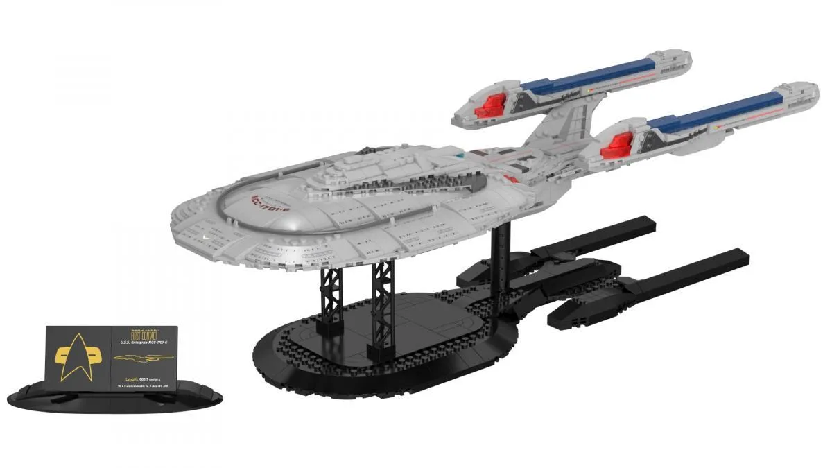BlueBrixx STAR TREK USS Enterprise NCC 1701 E Set 105685