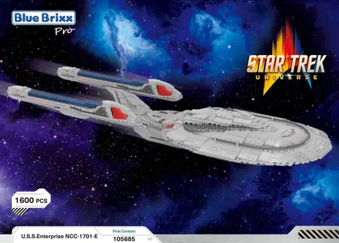 STAR TREK ENTERPRISE NX01 & NCC1701E セット Amazon.com: Bandai Star Trek 1/850 USS Enterprise NCC-1701 (Japan