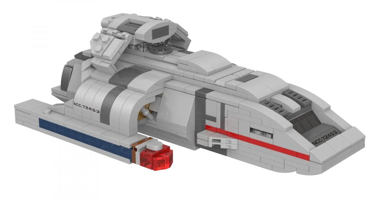 BlueBrixx STAR TREK Danube class Runabout • Set 105691