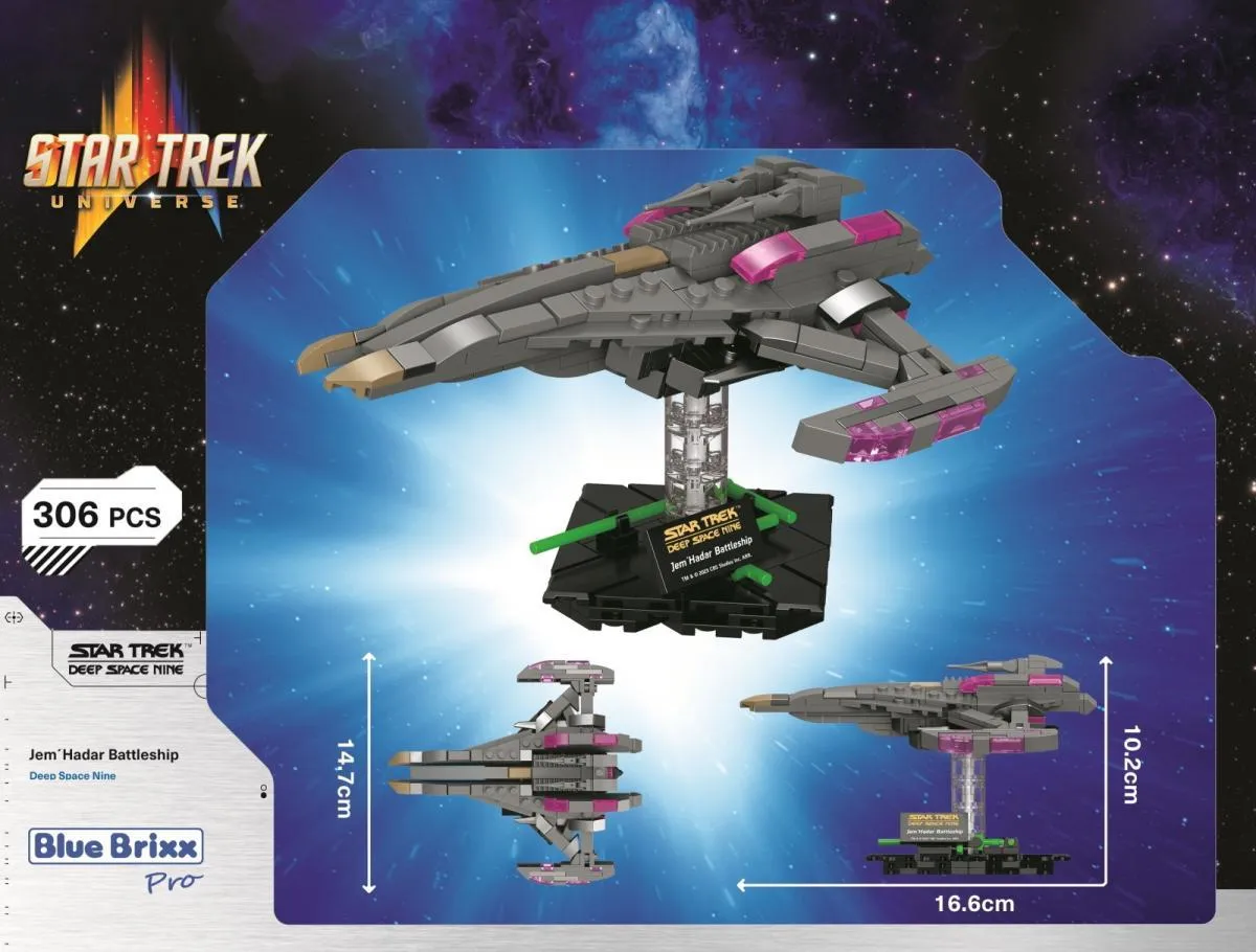 BlueBrixx STAR TREK Jem'Hadar battleship • Set 105695