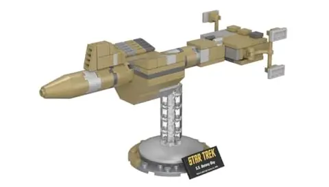 BlueBrixx STAR TREK SS Botany Bay • Set 105698 • SetDB