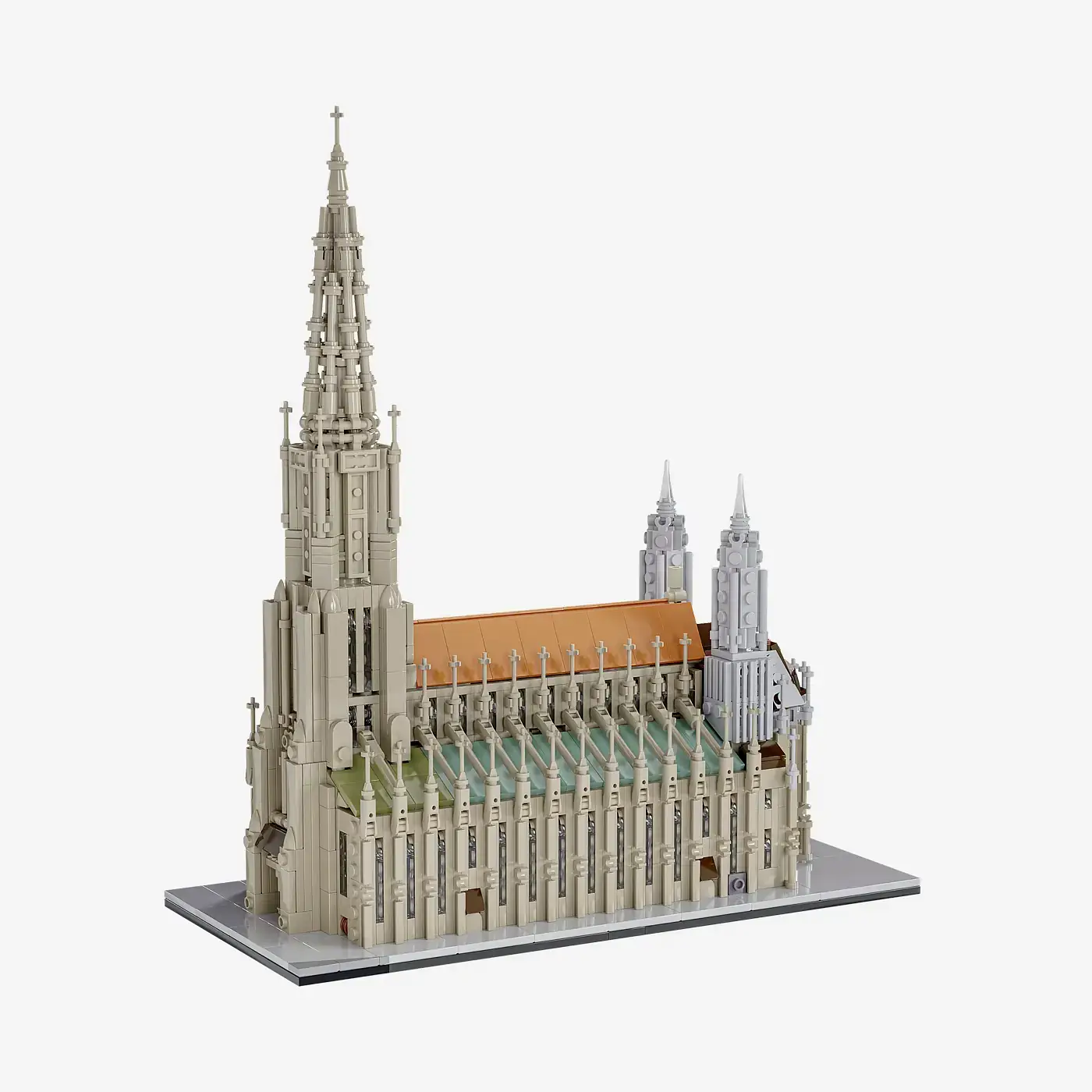 BlueBrixx Ulm Church • Set 105709 • SetDB • Merlins Bricks