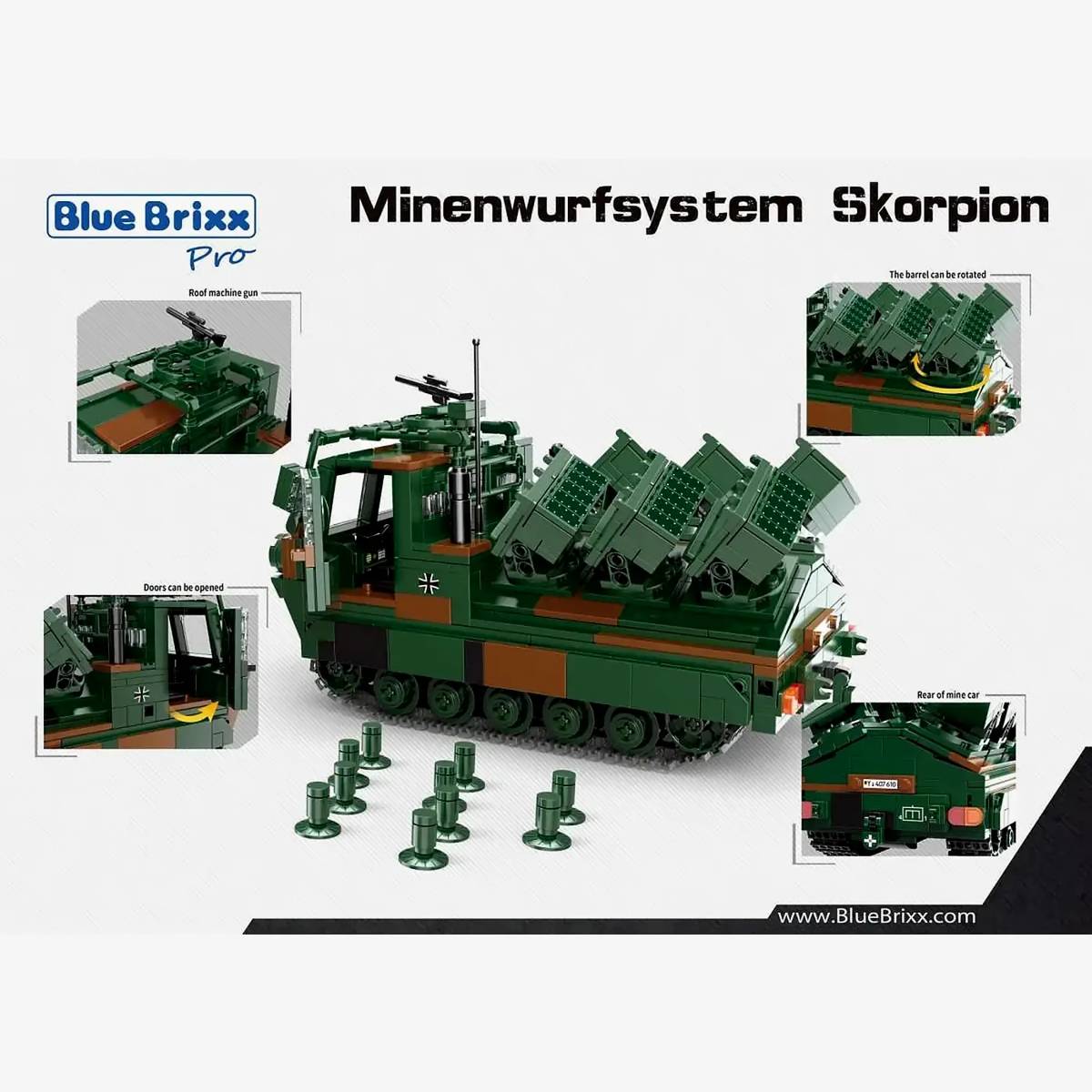 Système de lancement de mines de scorpion (BB-105739) — Prix et comparaison | Brick Broker