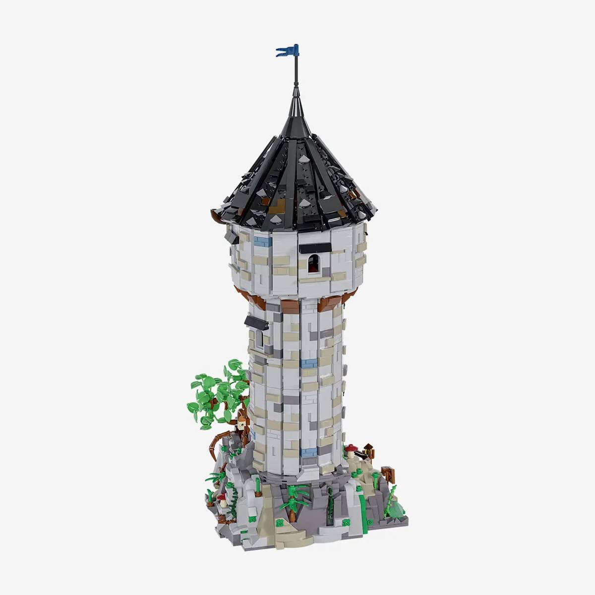 Medieval Housing Tower (BB-105787) — Prix et comparaison | Brick Broker