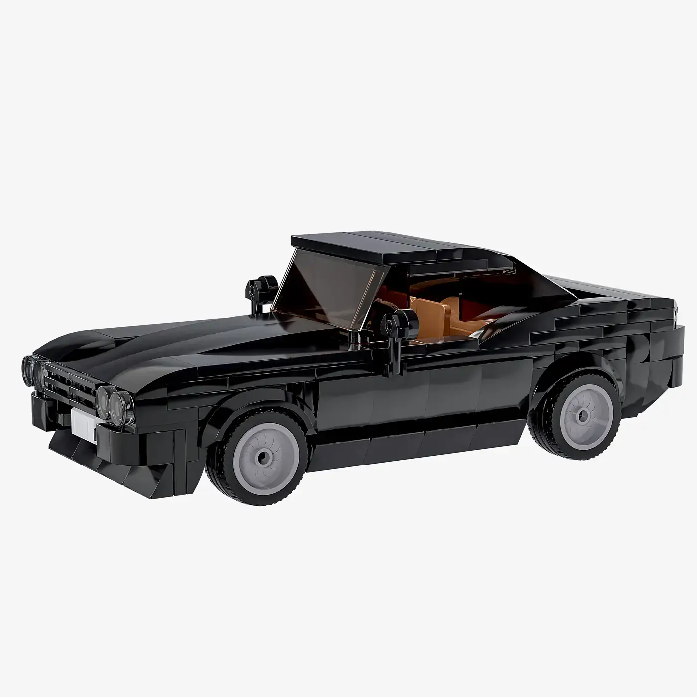 BlueBrixx Black sports coupe V2 • Set 106616 • SetDB