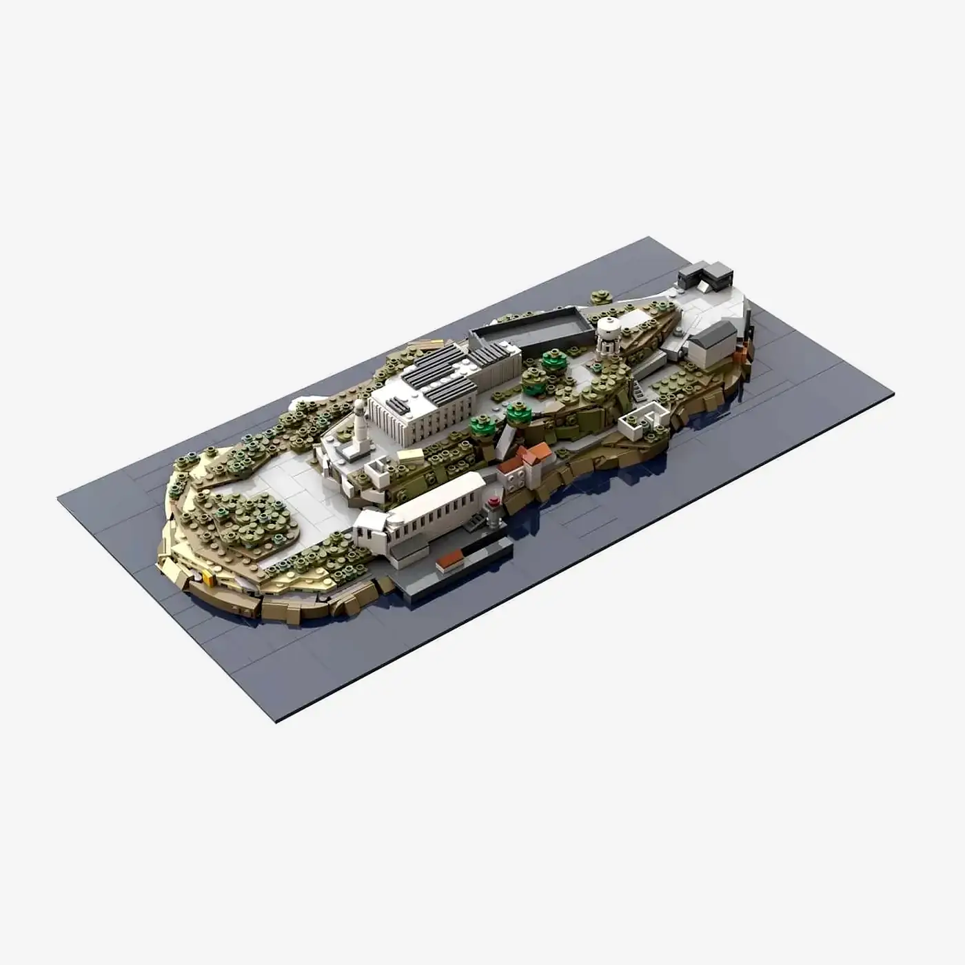 BlueBrixx Alcatraz • Set 106621 • SetDB • Merlins Bricks