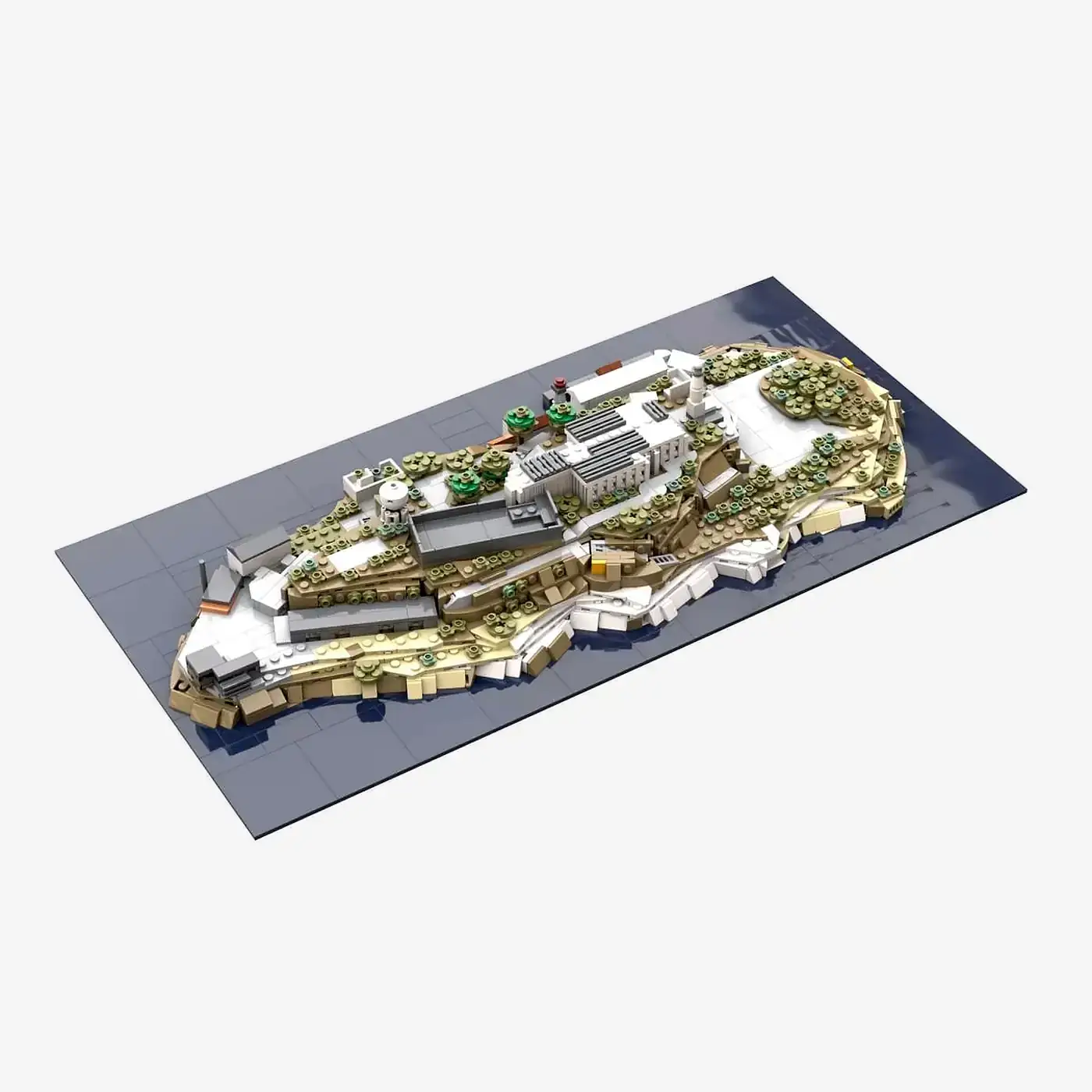 BlueBrixx Alcatraz • Set 106621 • SetDB • Merlins Bricks