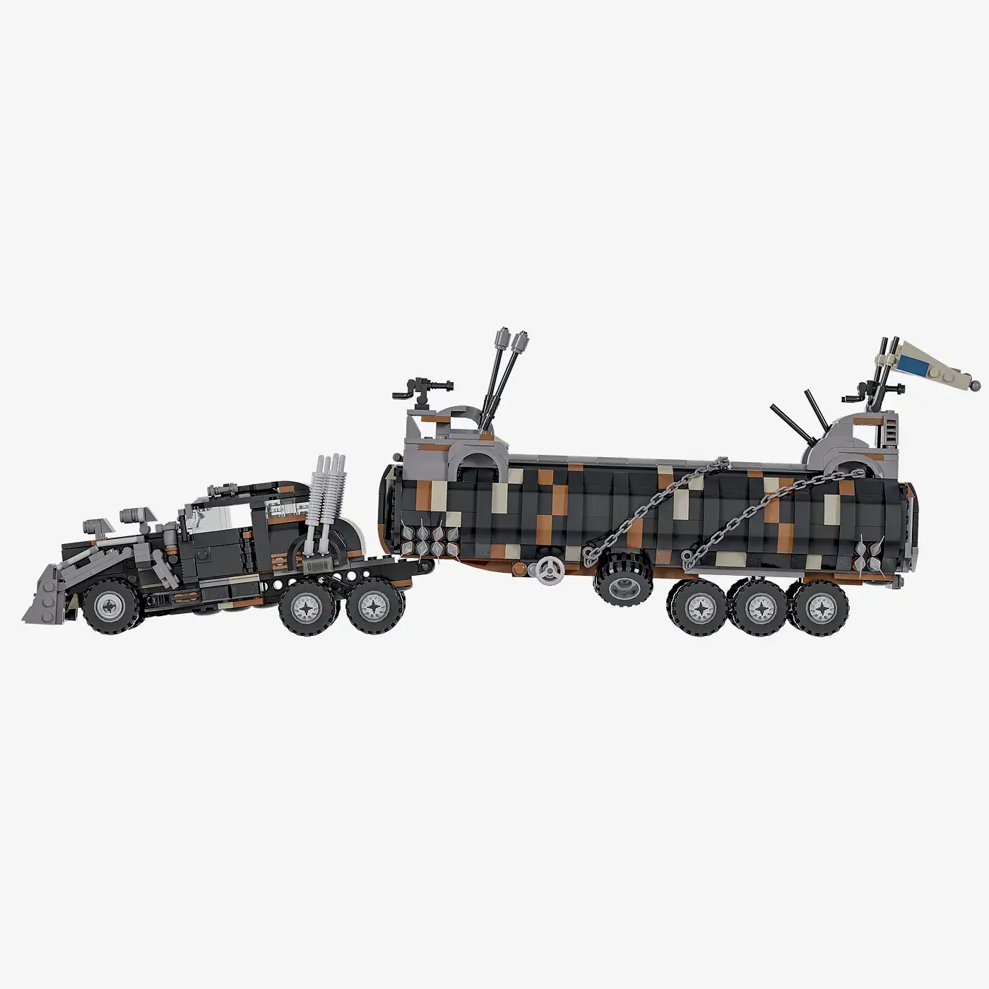 BlueBrixx Apocalyptic War Truck • Set 106669 • SetDB