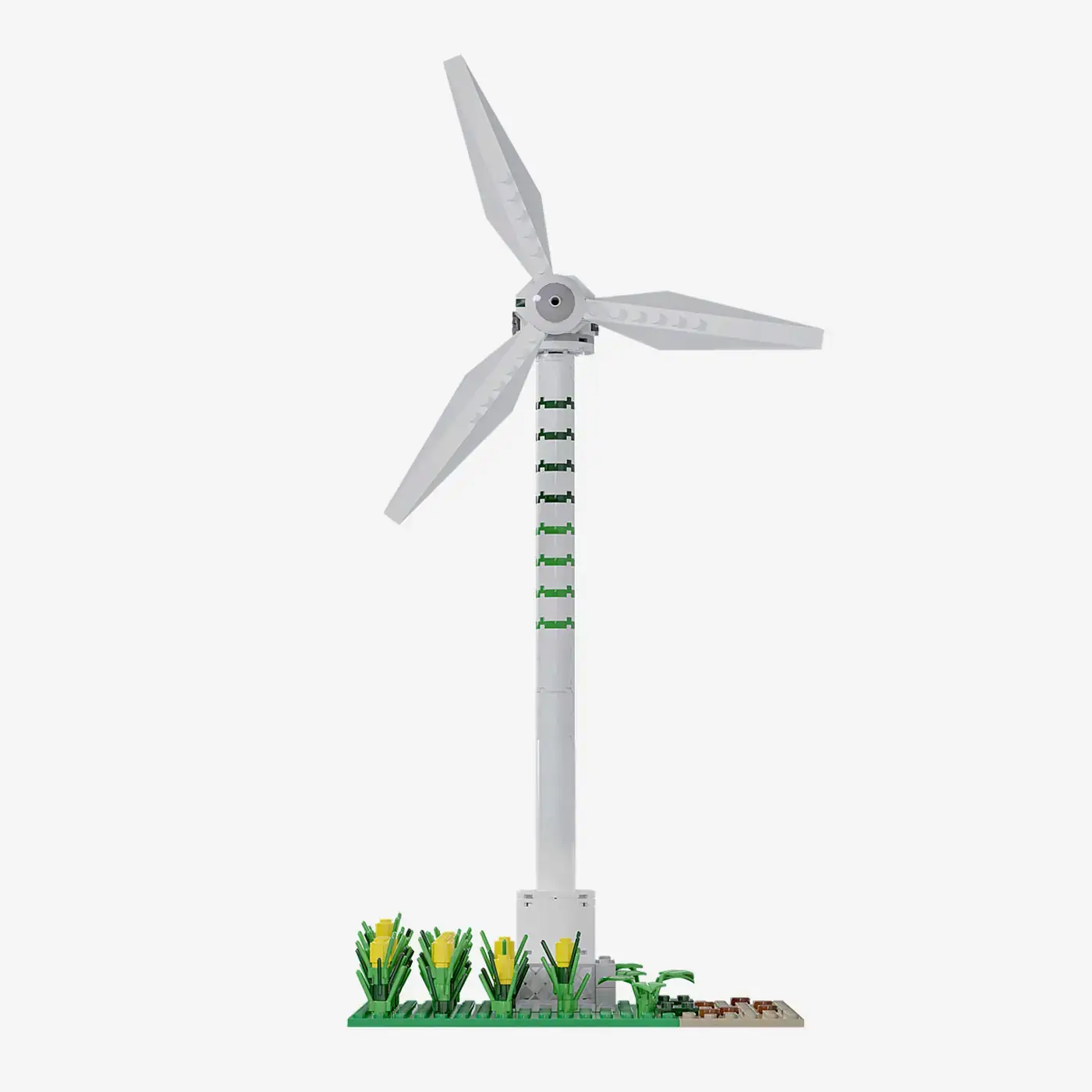 BlueBrixx Wind Turbine • Set 106731 • SetDB • Merlins Bricks