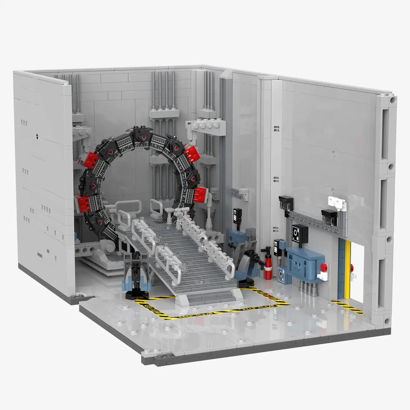 BlueBrixx Stargate Gate Room • Set 106842 • SetDB