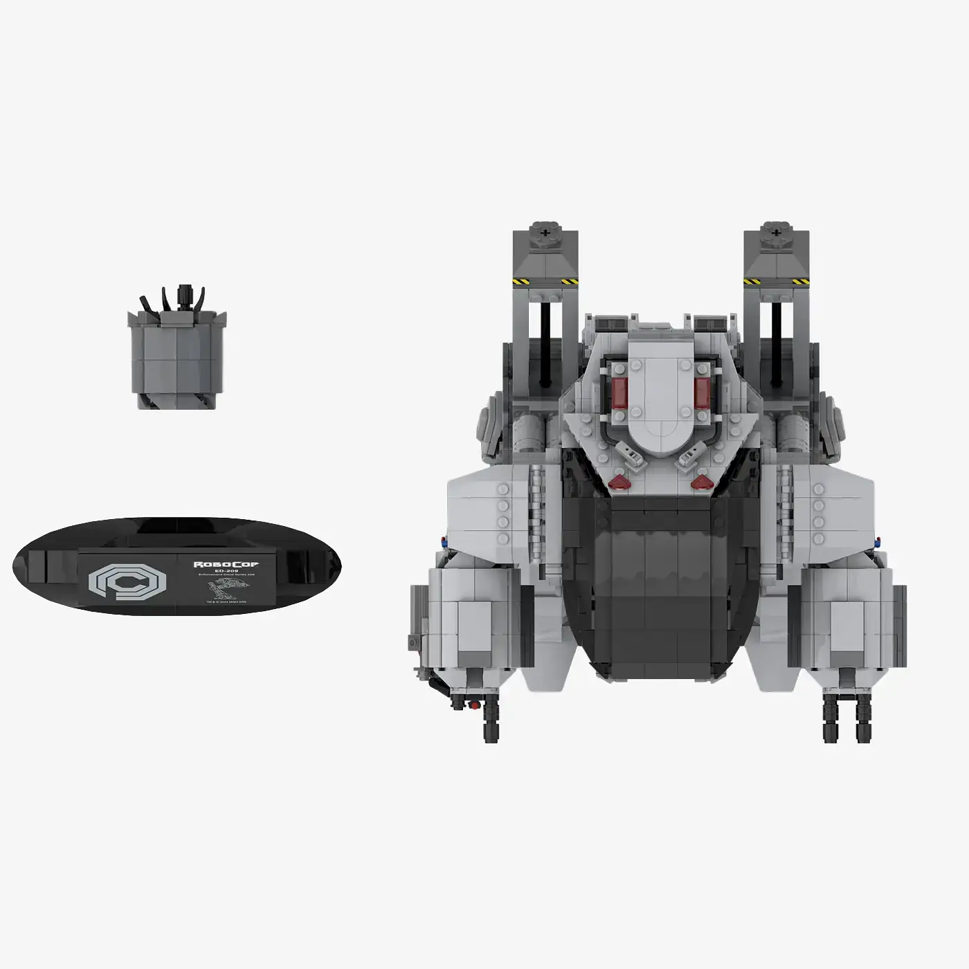 BlueBrixx ED-209 • Set 106900 • SetDB • Merlins Bricks