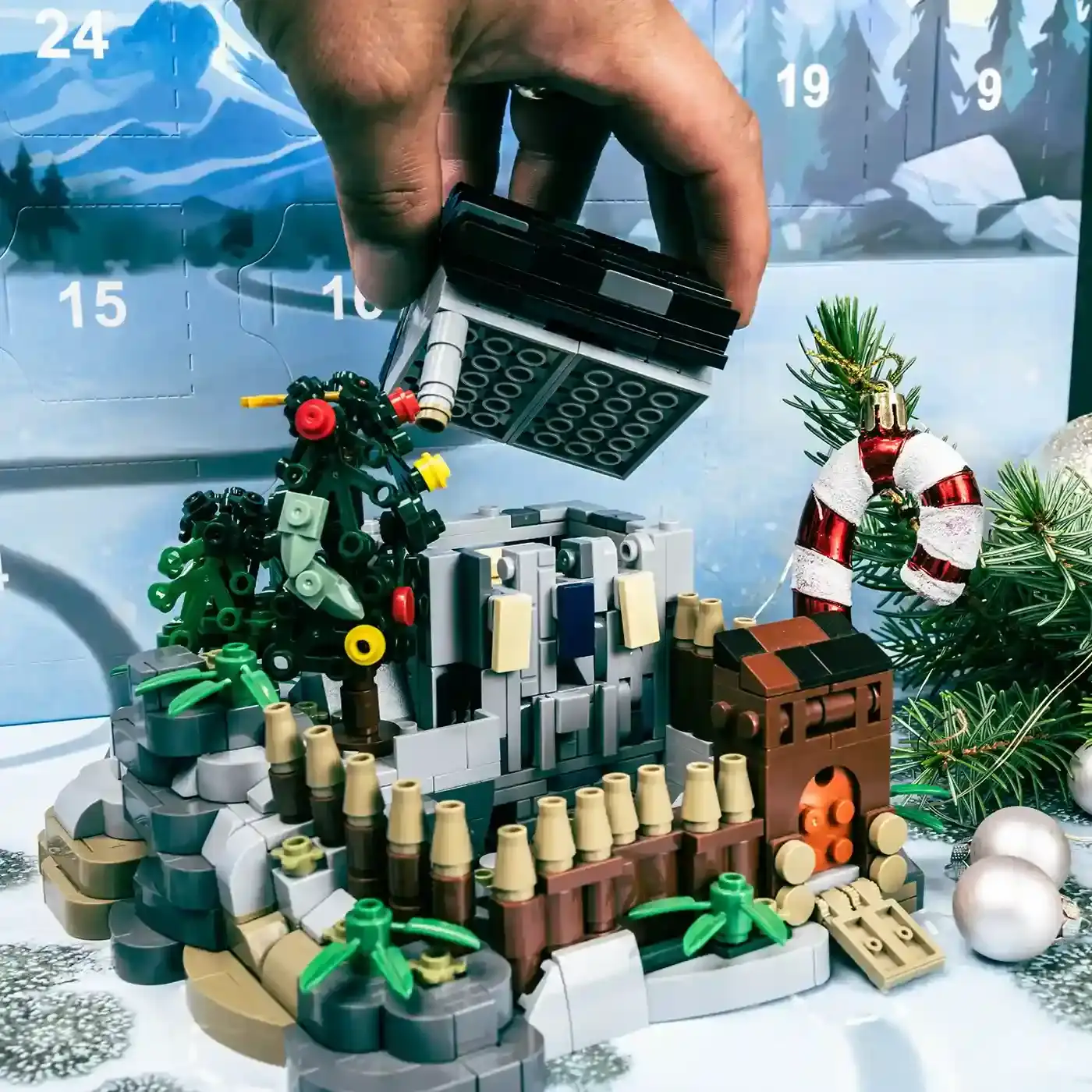 BlueBrixx Blaustein Castle Advent calendar • Set 106906