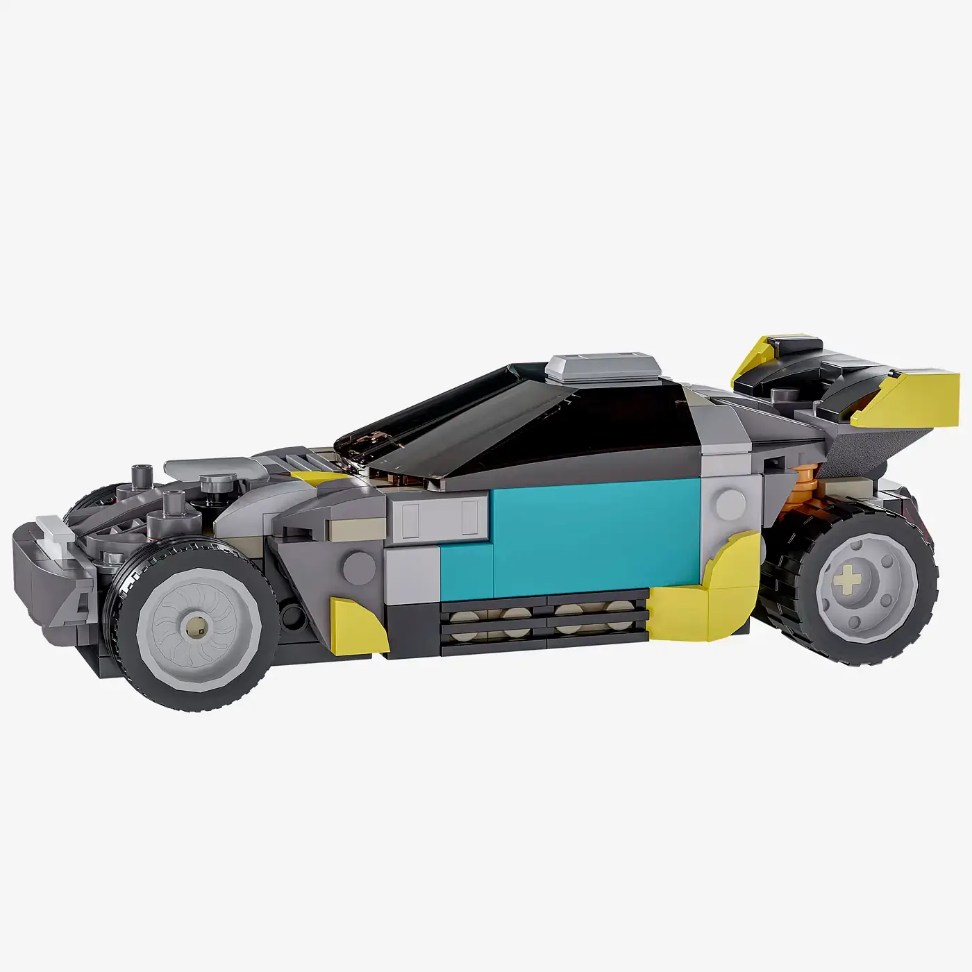 BlueBrixx Cyberpunk Racer • Set 107001 • SetDB