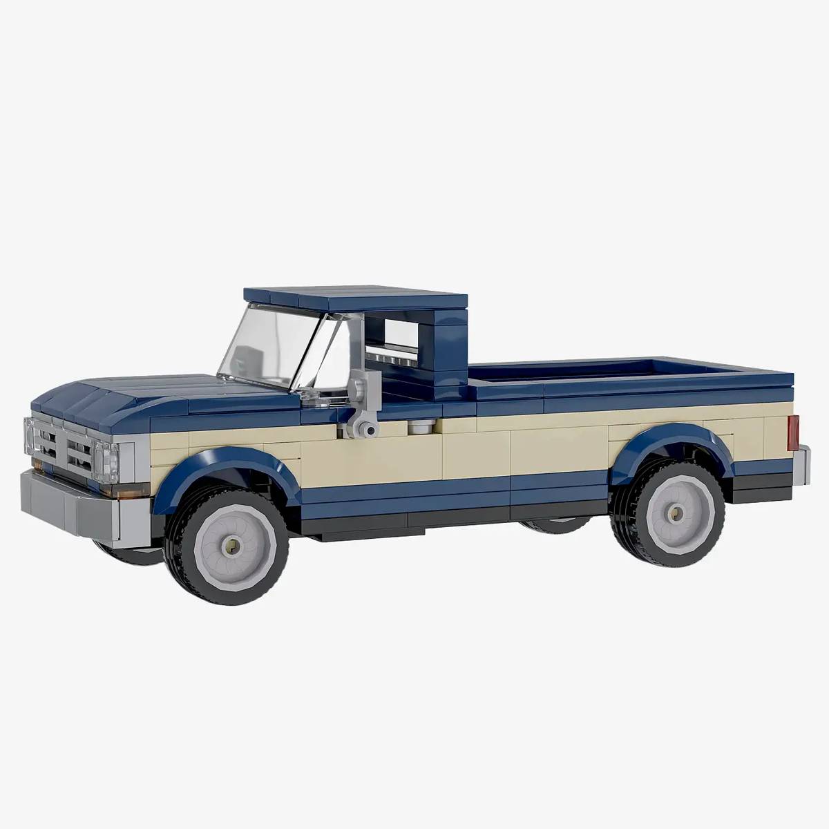 My BrickZ 0004 Pickup Mit Zwei Marktständen – 384 Bausteine Für Stadt-Fans