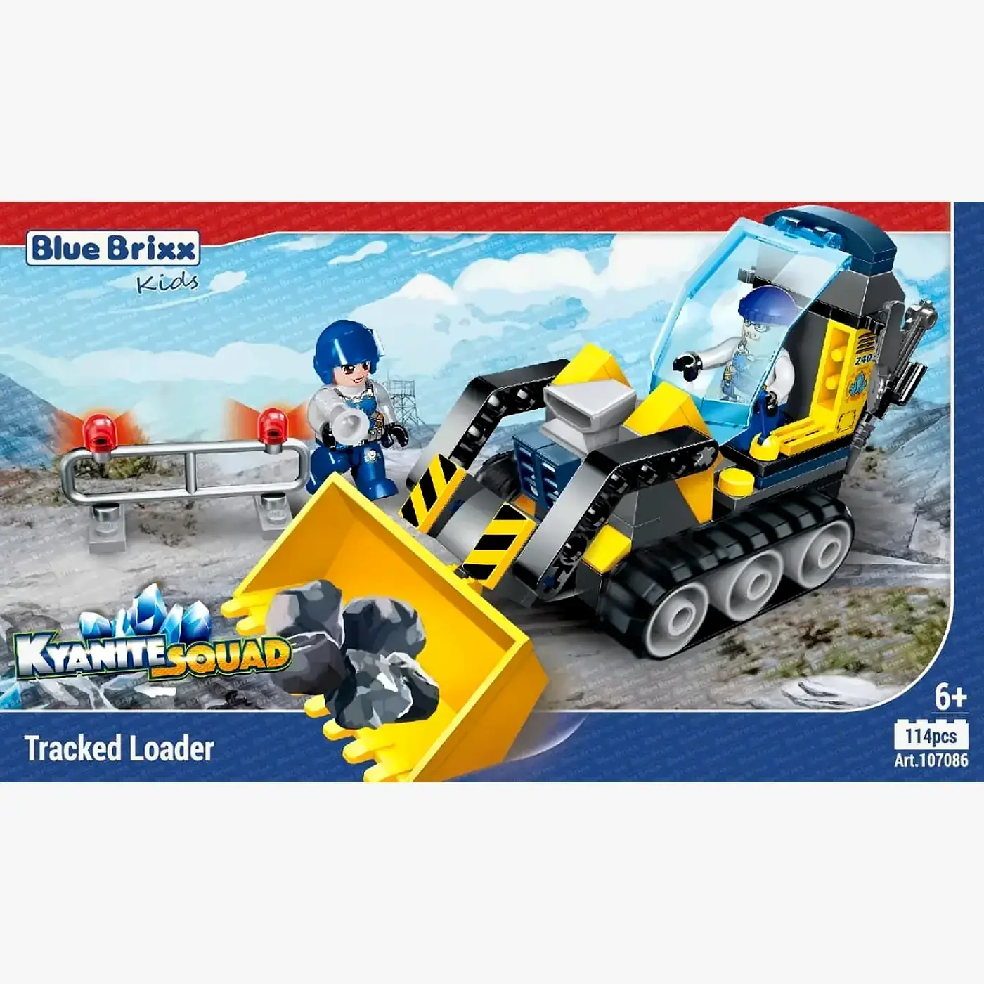 BlueBrixx Kyanite Squad Rock Bulldozer • Set 107086 • SetDB