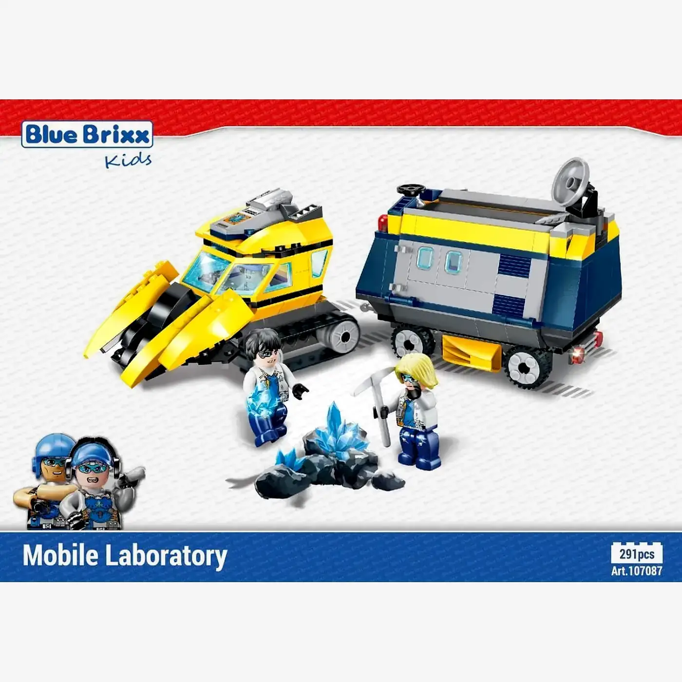 BlueBrixx Kyanite Squad Mobile Laboratory • Set 107087