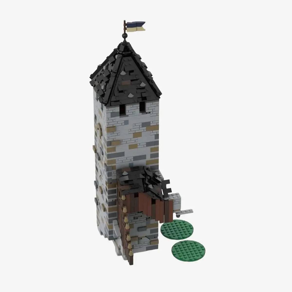 Extension de donjon pour château de Blaustein, version 2 (BB-107089) — Prix et comparaison | Brick Broker