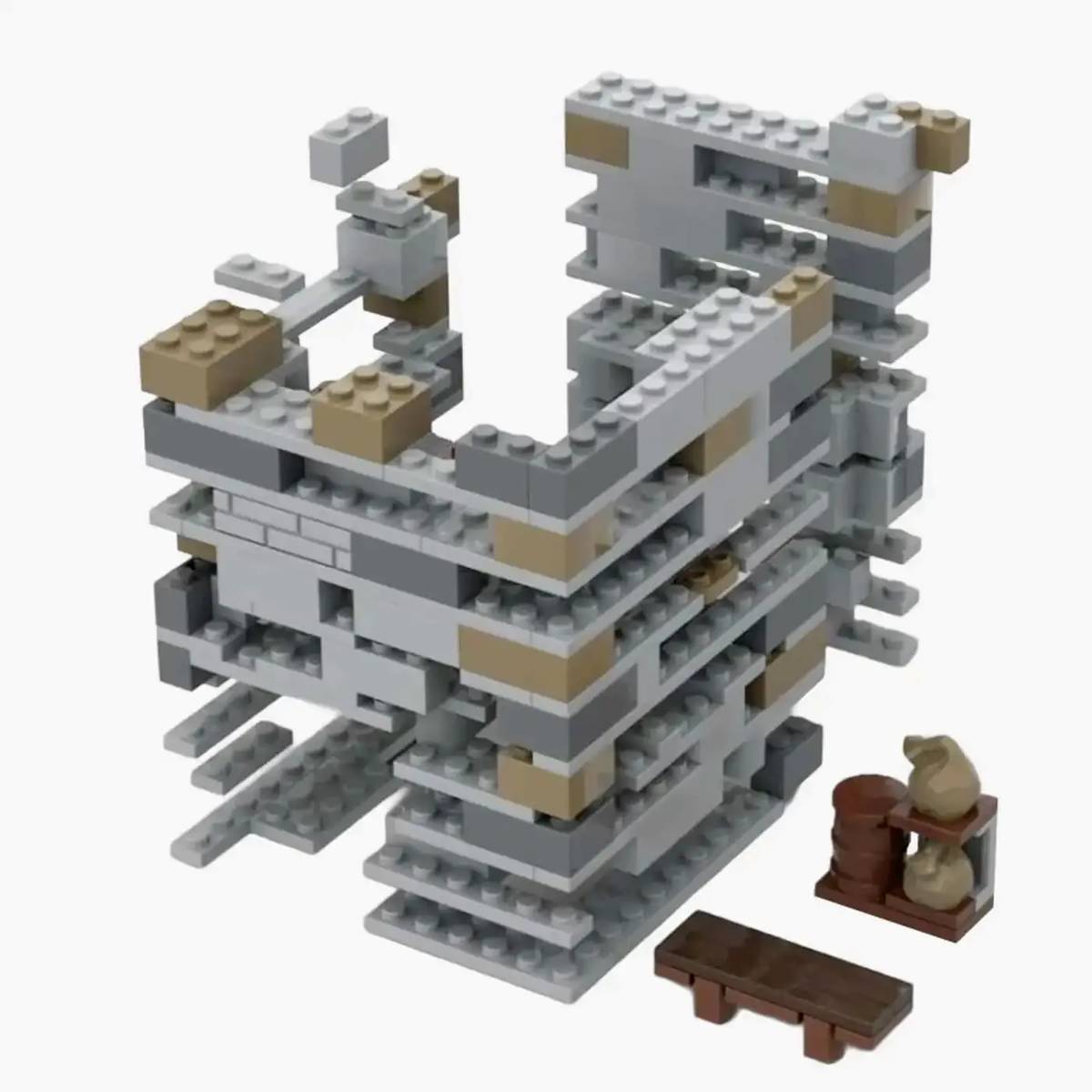 Extension de donjon pour le château de Blaustein, version 2, kit de mise à jour (BB-107091) — Prix et comparaison | Brick Broker