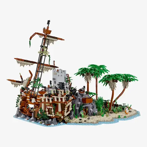 BlueBrixx Pirates Island Reef Outpost • Set 107096 • SetDB