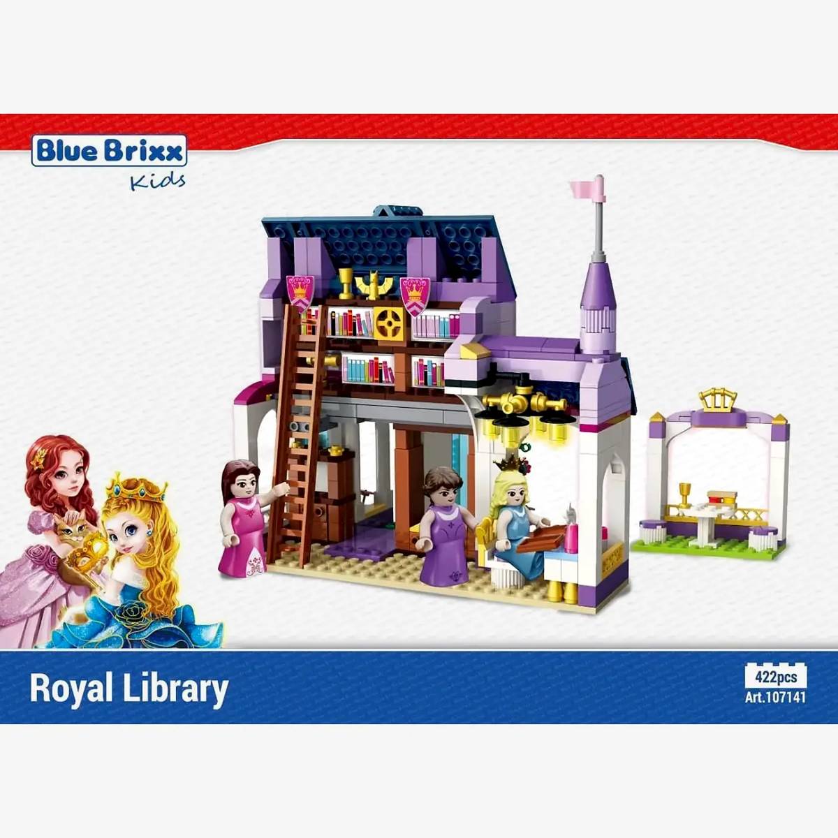 BlueBrixx Princess Leah Royal Library • Set 107141 • SetDB