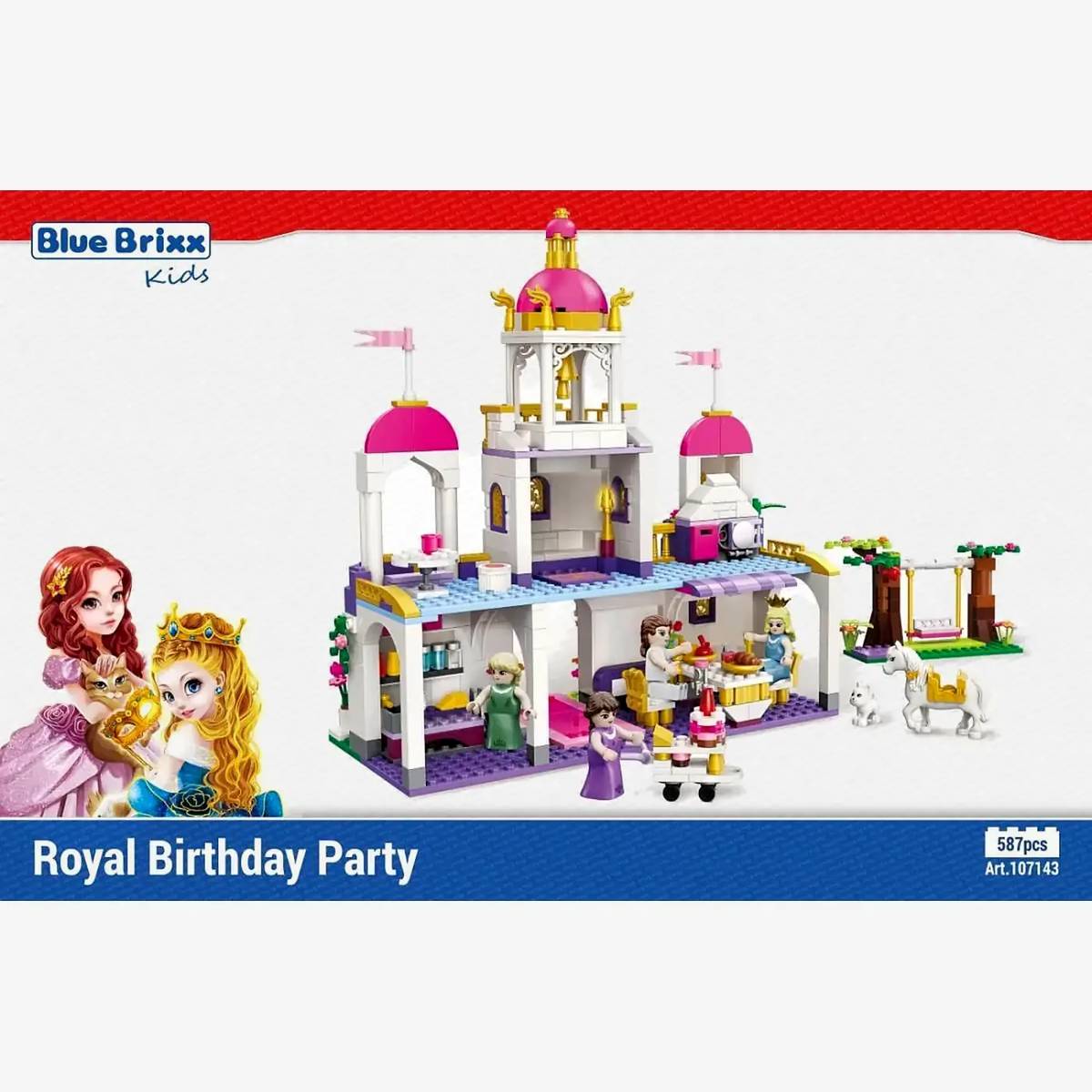 BlueBrixx Princess Leah Royal Birthday Party • Set 107143