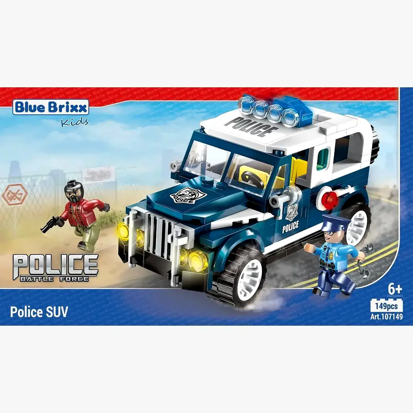 BlueBrixx City Police Police SUV • Set 107149 • SetDB