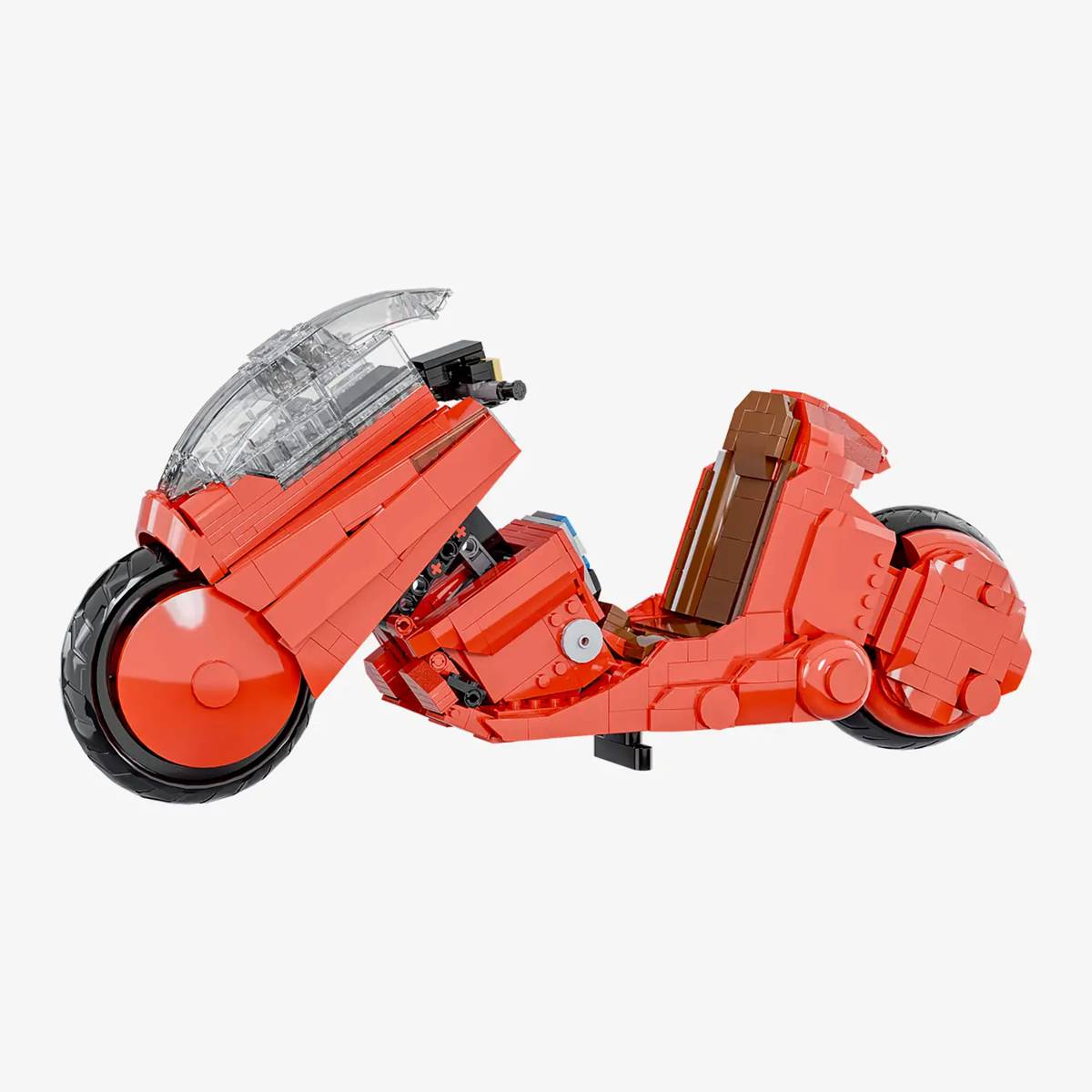 Motocyclette rouge futuriste (BB-107192) — Prix et comparaison | Brick Broker