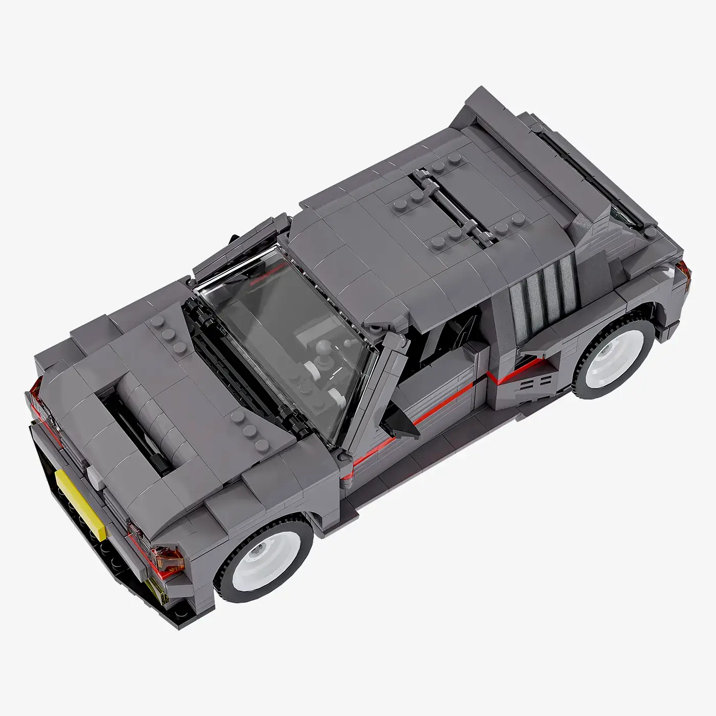 BlueBrixx 80s french Rally Sportscar • Set 107295 • SetDB