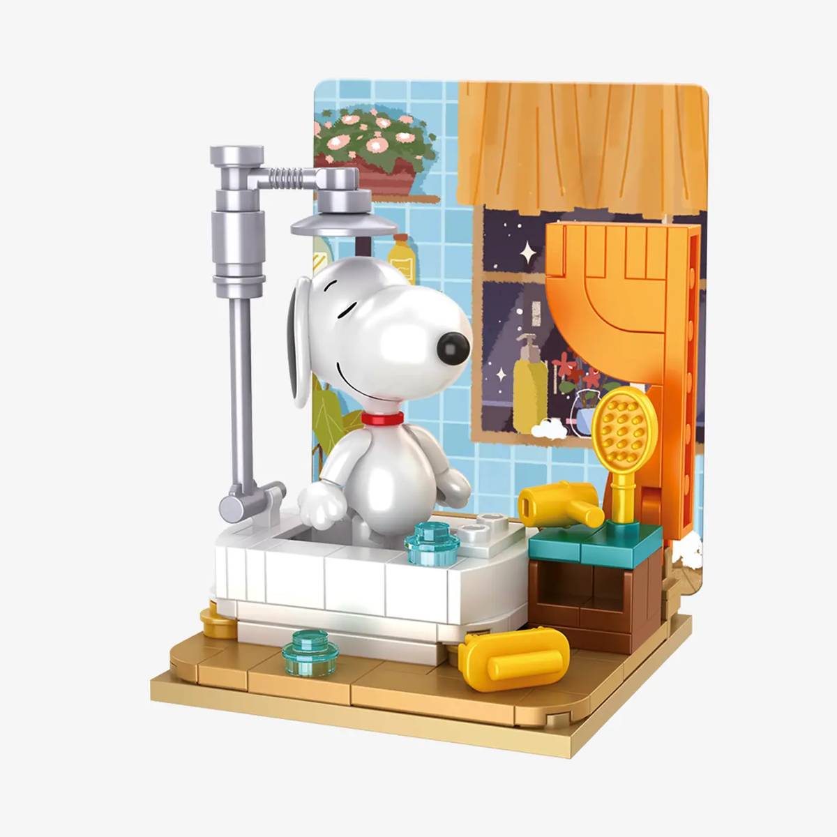 Snoopy de Peanuts prenant un bain (BB-107356) — Prix et comparaison | Brick Broker