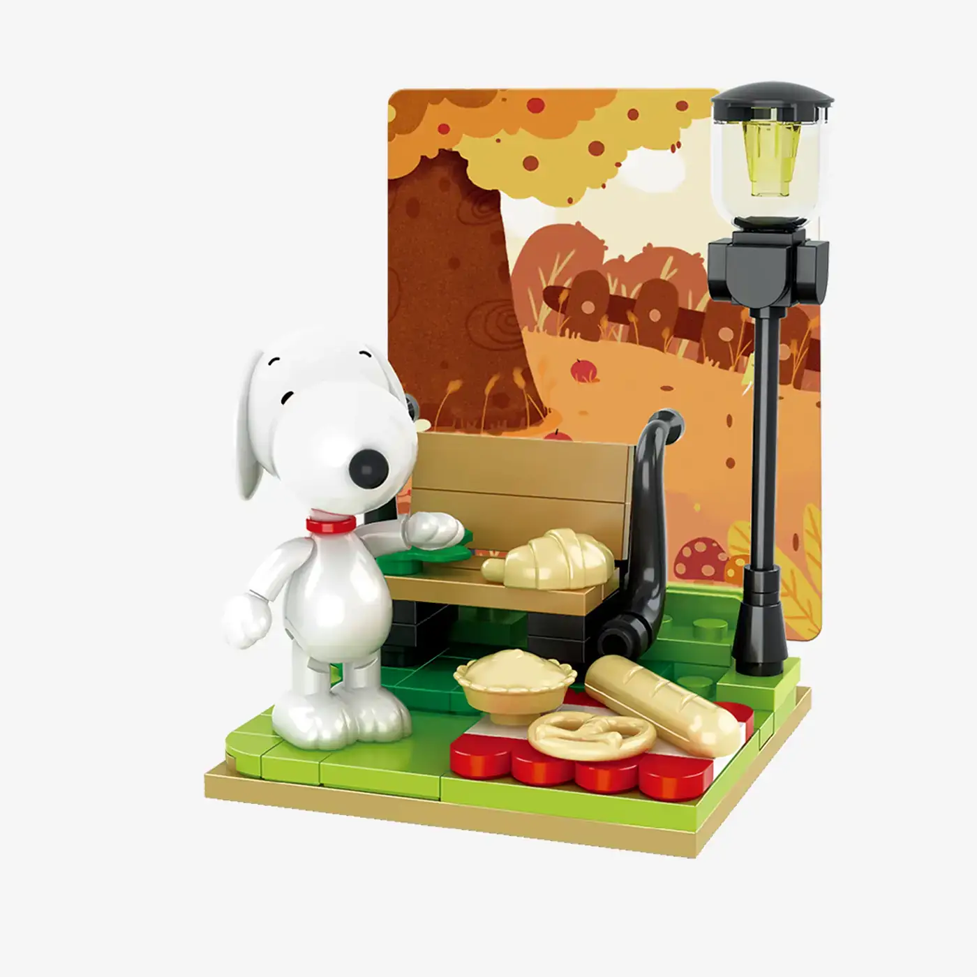 BlueBrixx Snoopy having a picnic • Set 107359 • SetDB