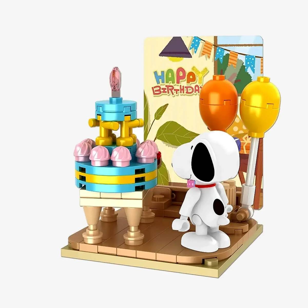 Fête d'anniversaire de Snoopy (BB-107360) — Prix et comparaison | Brick Broker