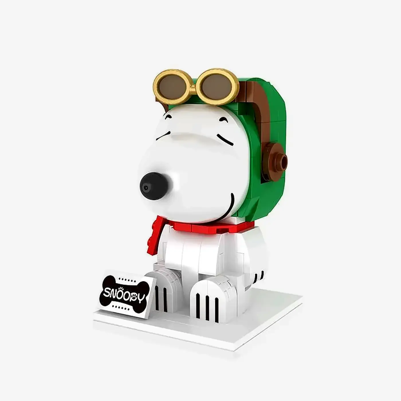 BlueBrixx Peanuts Snoopy as a pilot • Set 107365 • SetDB
