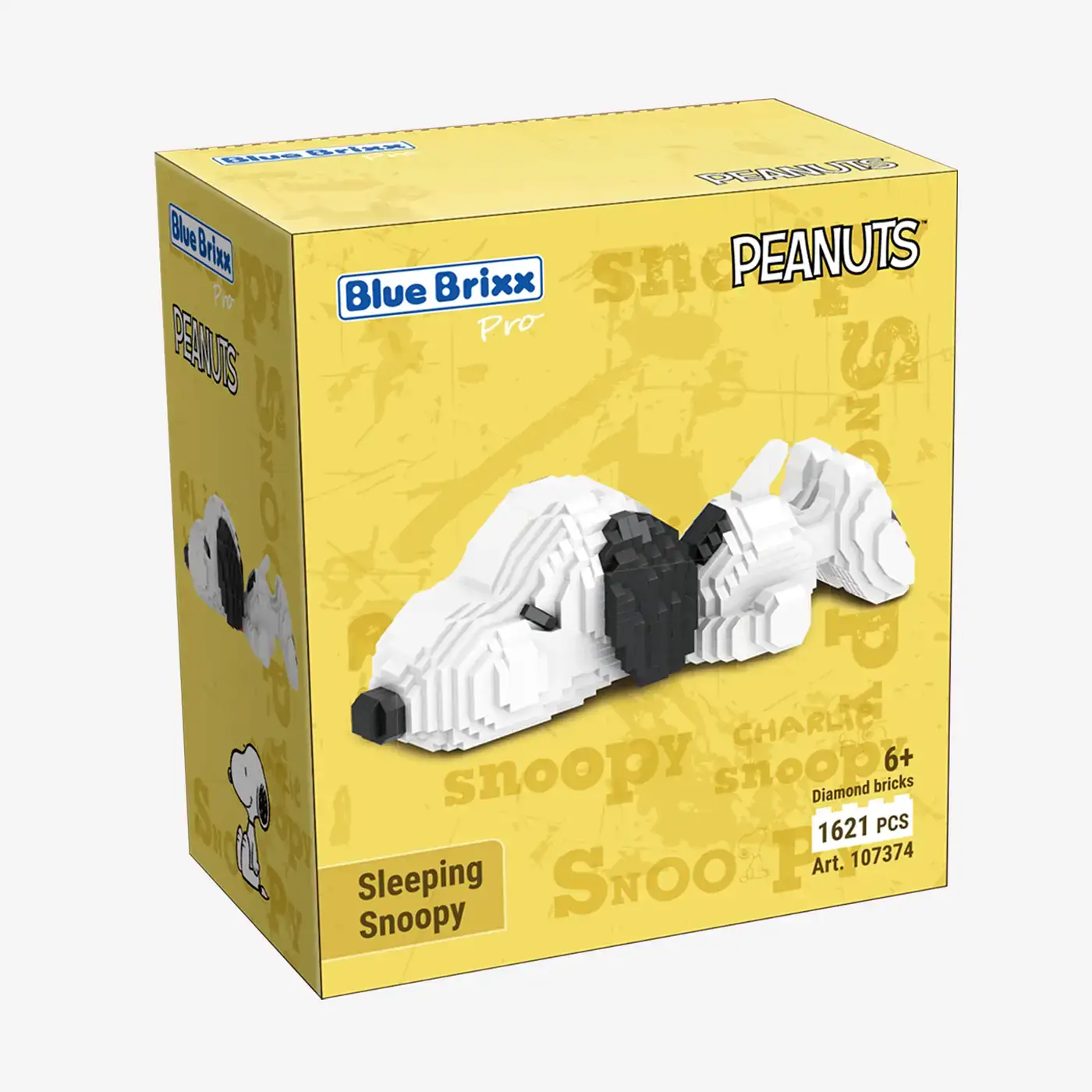 BlueBrixx Sleeping Snoopy • DIAMOND BLOCKS • Set 107374
