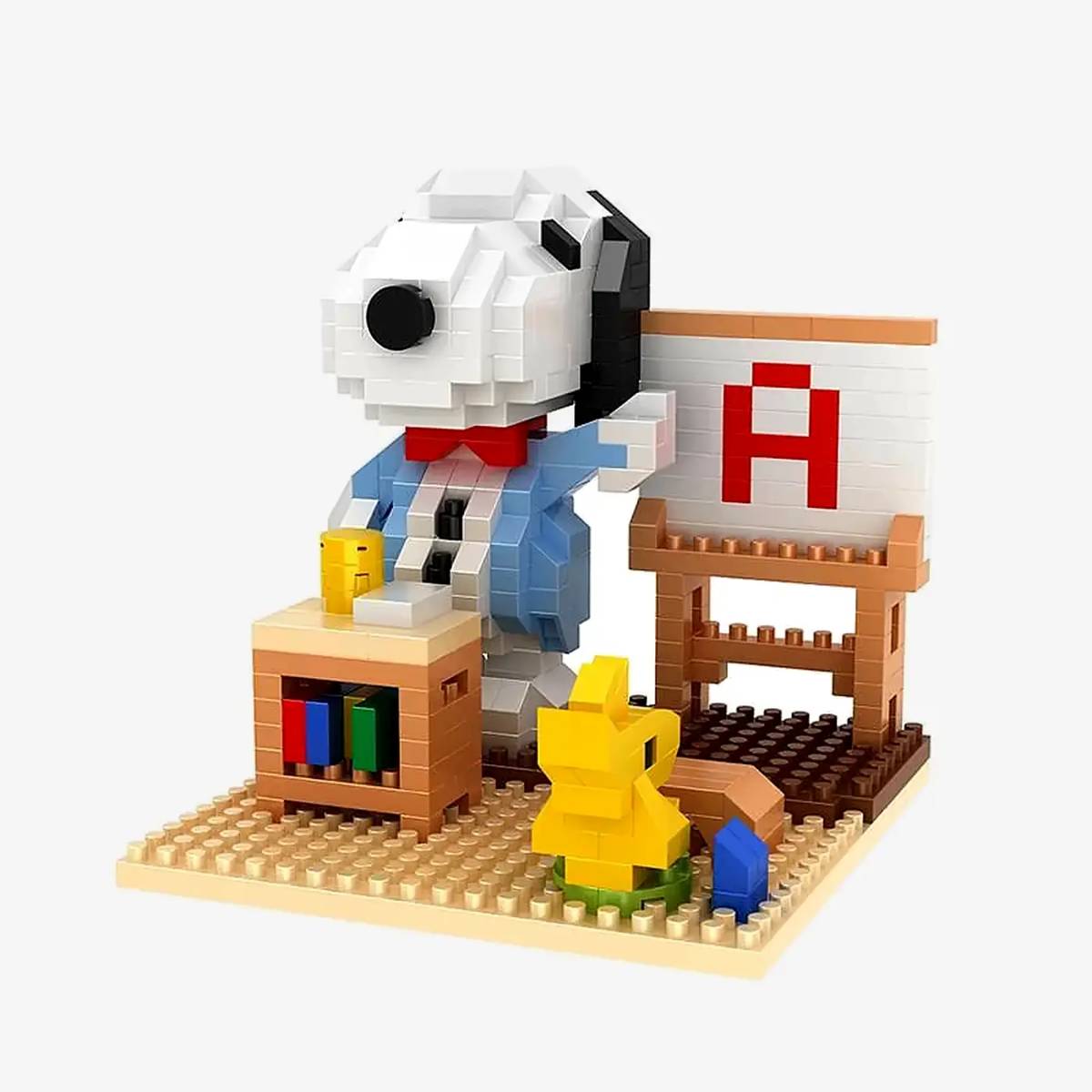 Snoopy et Woodstock à l'école (BB-107377) — Prix et comparaison | Brick Broker