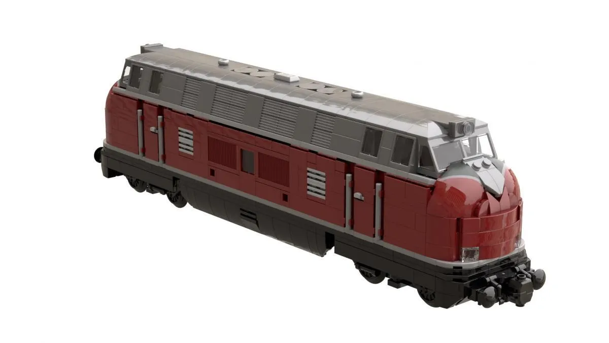 BlueBrixx Locomotive V200 • Set 107447 • SetDB BlueBrixx Locomotive V200 • Set 107447 • SetDB