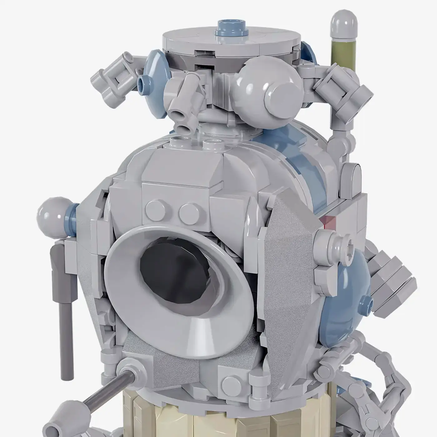 BlueBrixx Soviet Lunar Lander LK • Set 107458 • SetDB