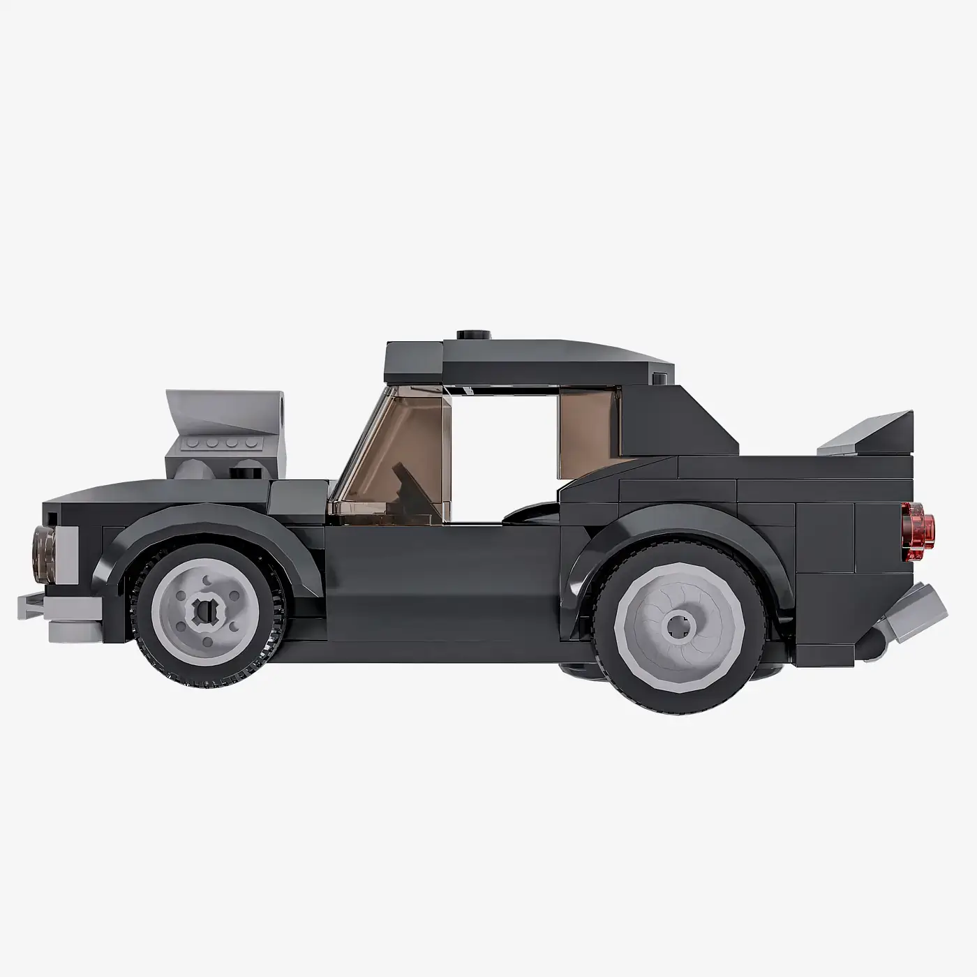BlueBrixx ToonCar black • Set 107464 • SetDB
