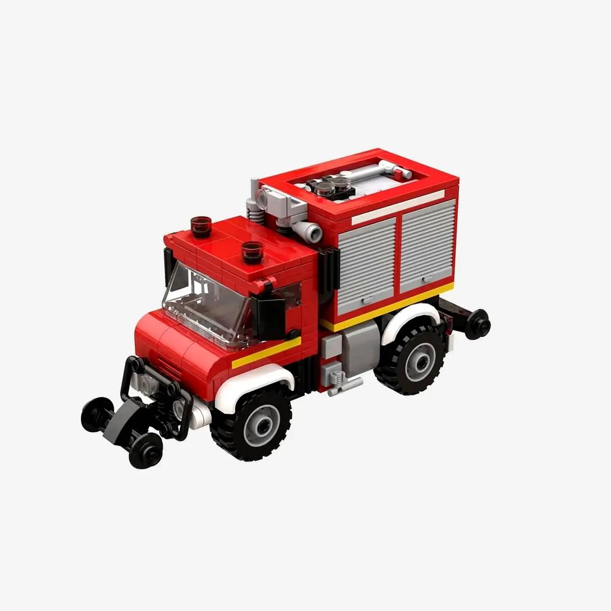 Camion de pompiers rue et rail (BB-107466) — Prix et comparaison | Brick Broker