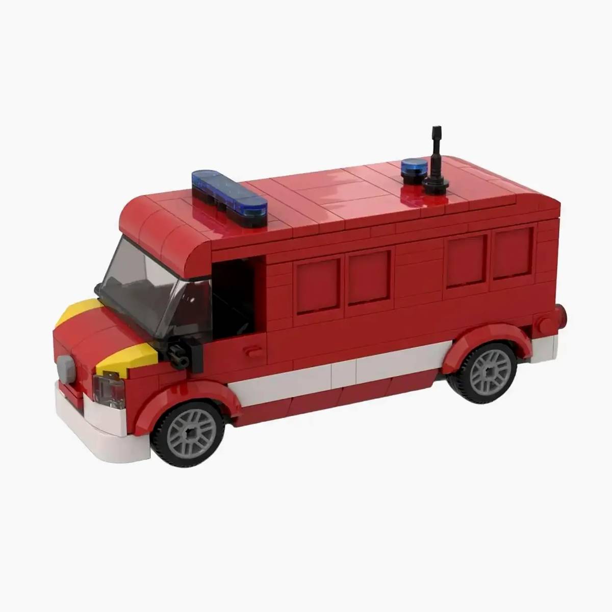 Centre des opérations de la caserne de pompiers Minibus (BB-107517) — Prix et comparaison | Brick Broker