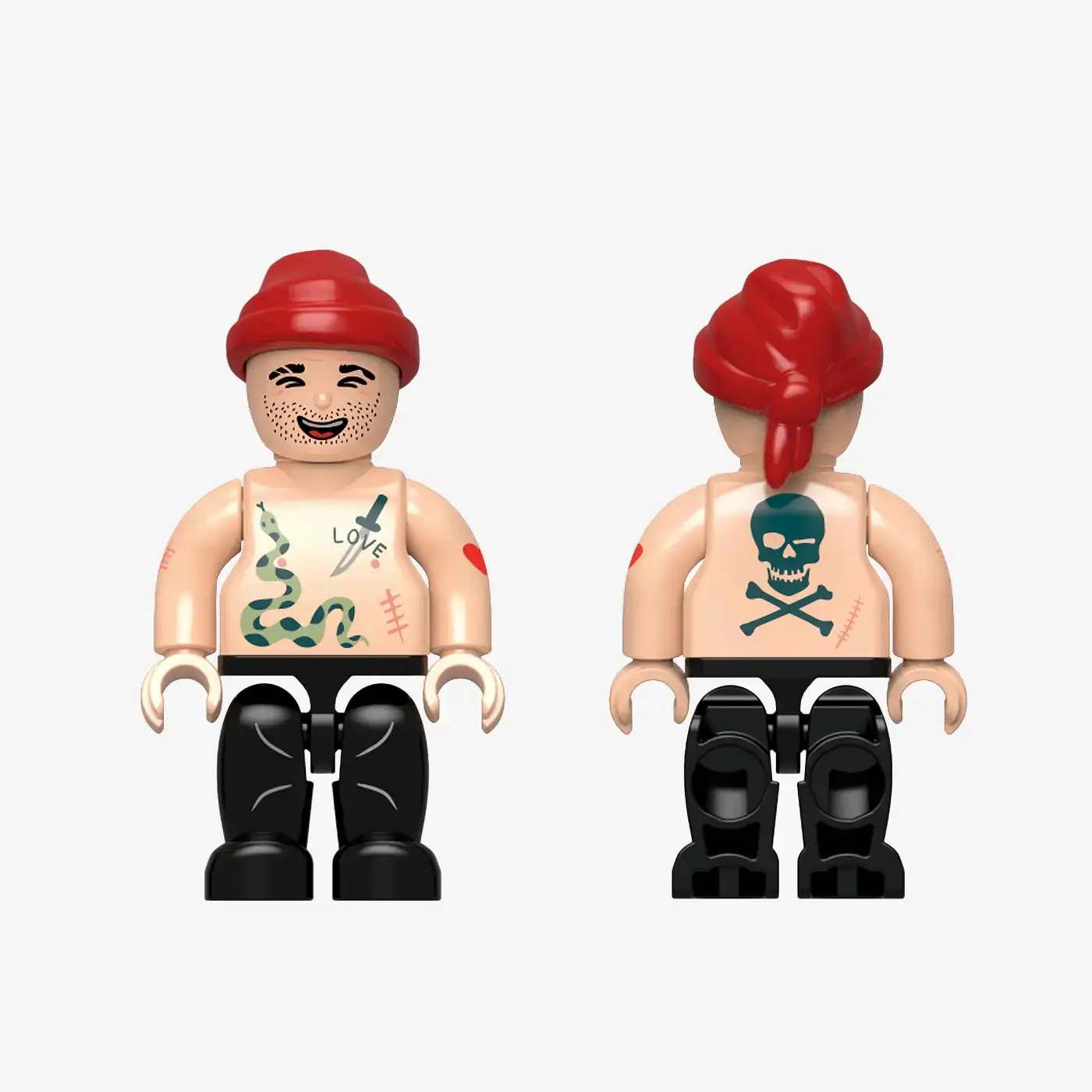 BlueBrixx Minifigure Pack Pirates Pirates • Set 107553