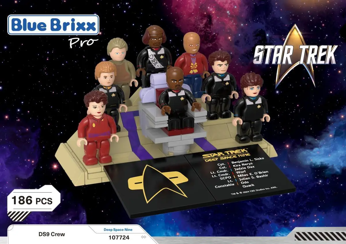 BlueBrixx Minifigure Pack STAR TREK DS9 • Set 107724 • SetDB
