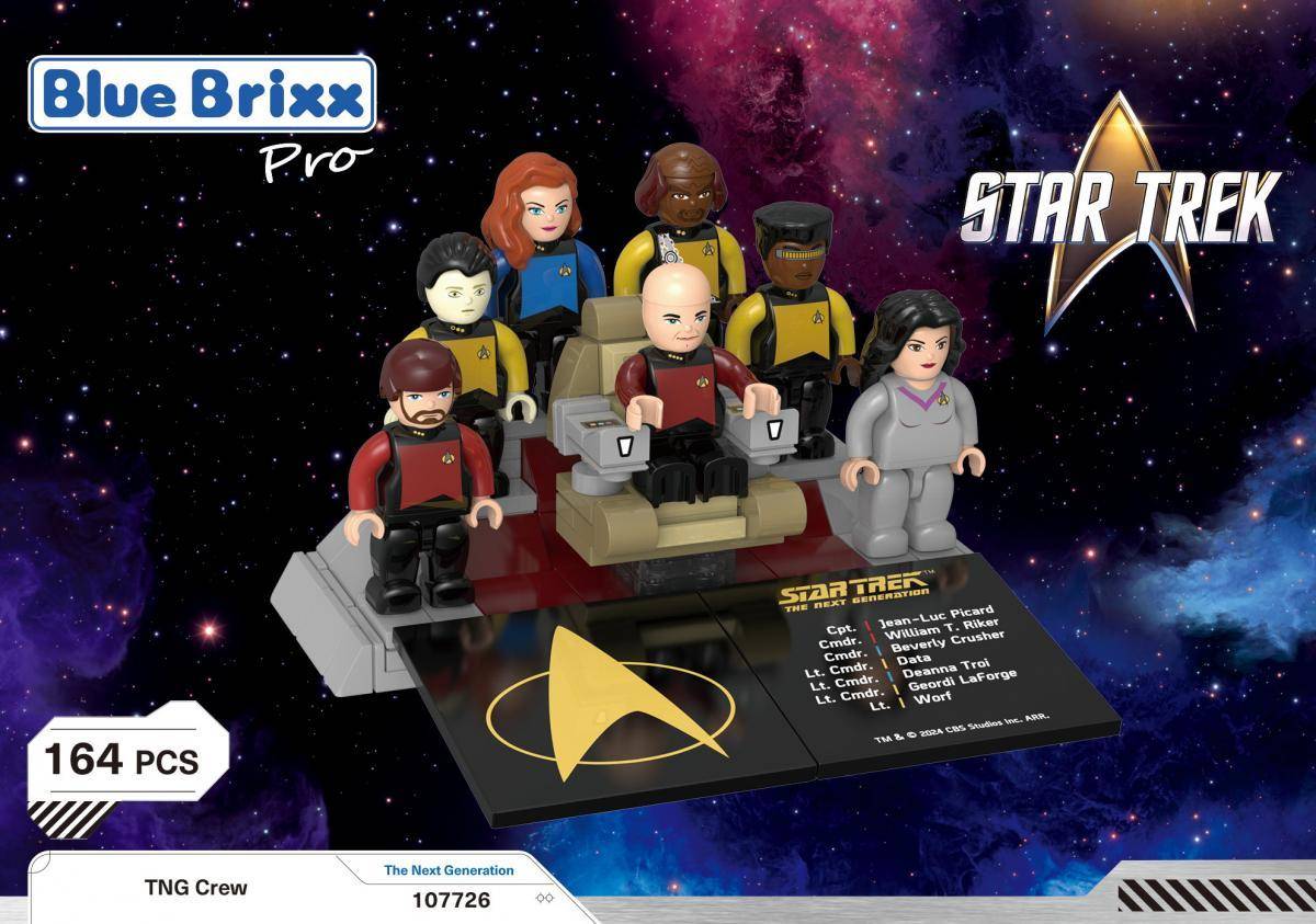 Pack de figurines STAR TREK The Next Generation (BB-107726) — Prix et comparaison | Brick Broker