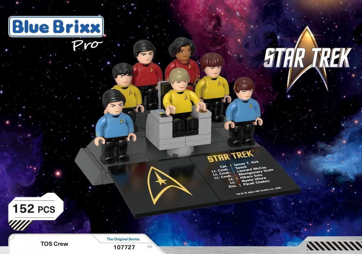 BlueBrixx Minifigure Pack STAR TREK The Original Series