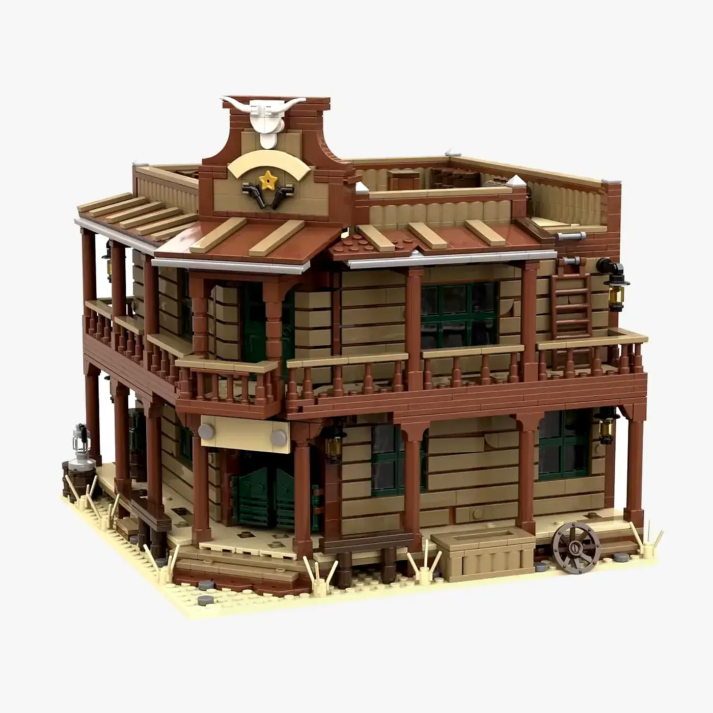 BlueBrixx Zephyr City Saloon • Set 107748 • SetDB