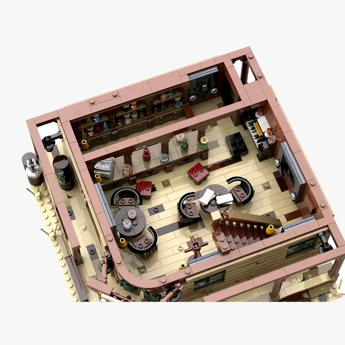 BlueBrixx Zephyr City Saloon • Set 107748 • SetDB