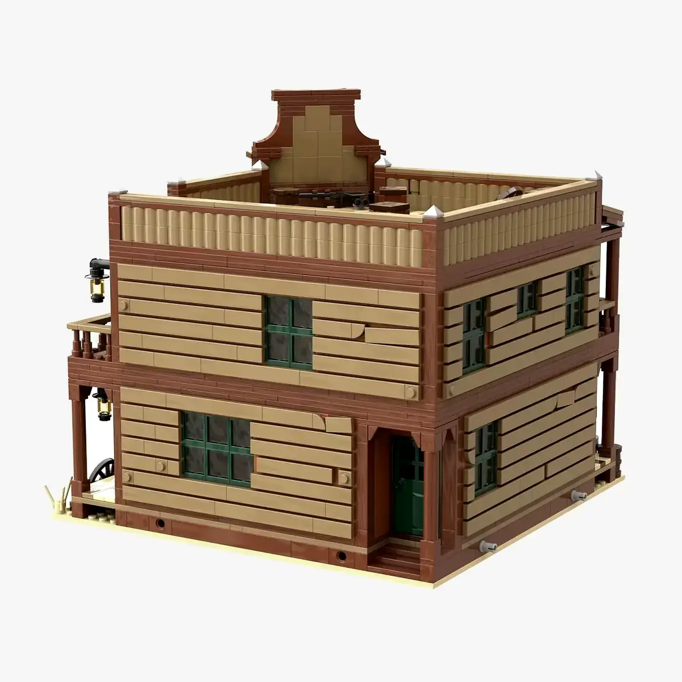 BlueBrixx Zephyr City Saloon • Set 107748 • SetDB