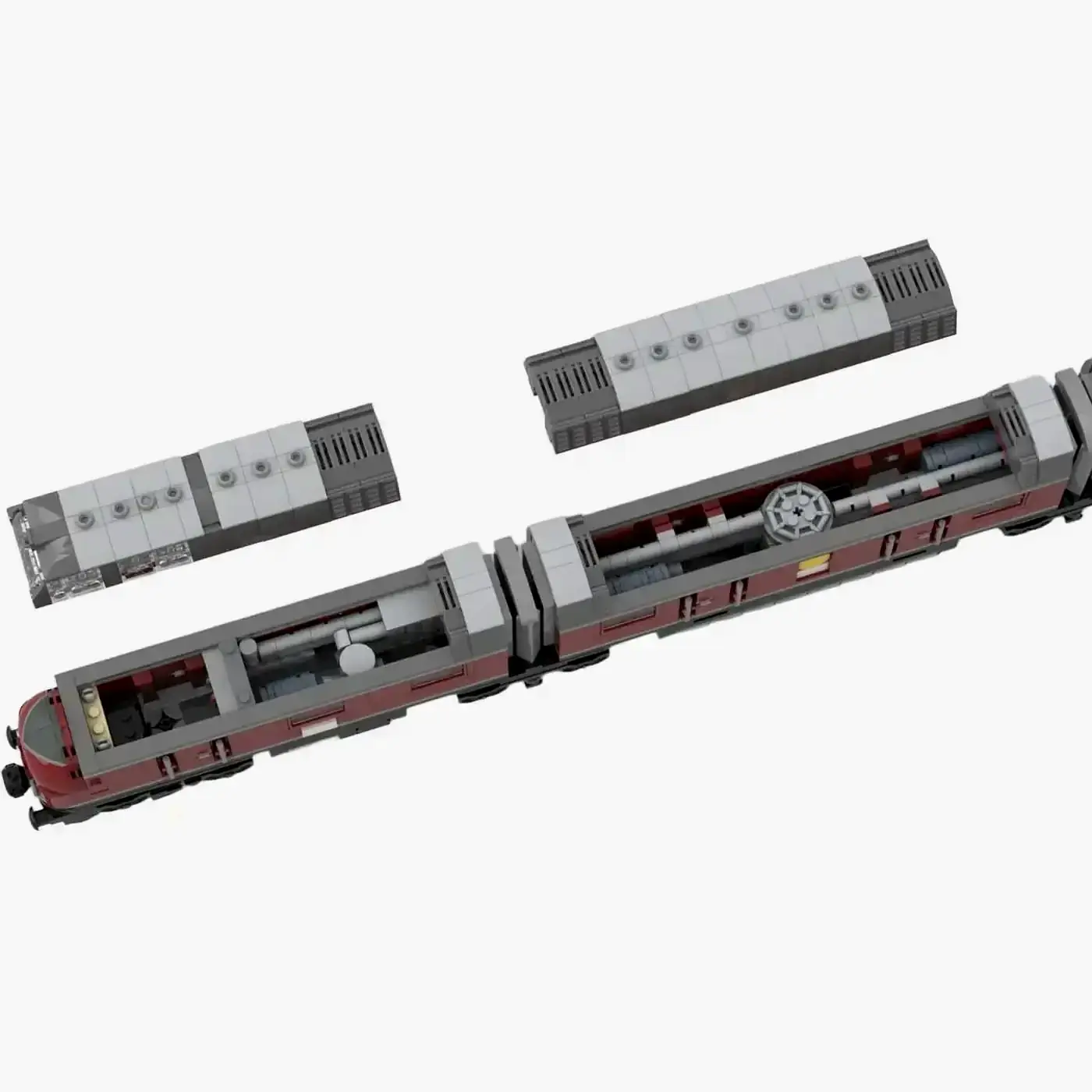 BlueBrixx Atomic Locomotive V600 • Set 107781 • SetDB